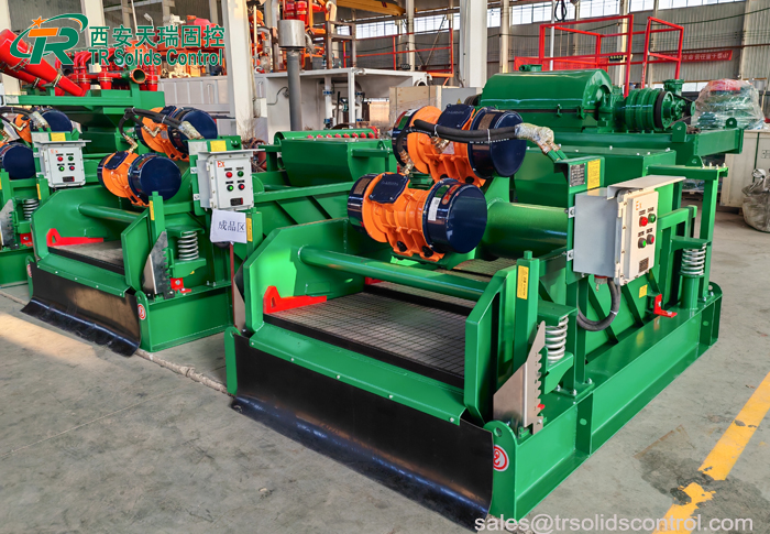 天瑞泥漿振動篩銷往中東