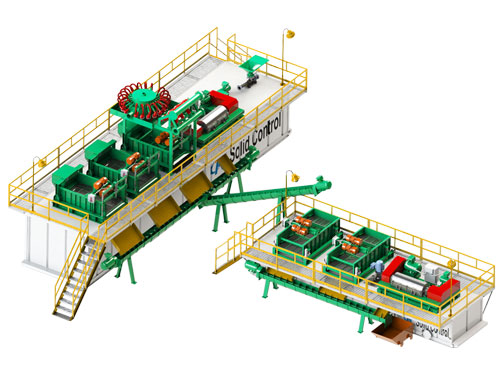 泥漿不落地整體布局方案2
