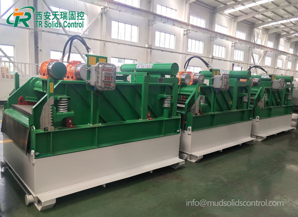 石油鉆采廢物處理設(shè)備：高頻干燥振動(dòng)篩